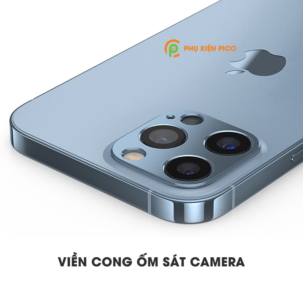 Khung nhôm bảo vệ camera Iphone 13 Mini chống trầy xước va đập - 6