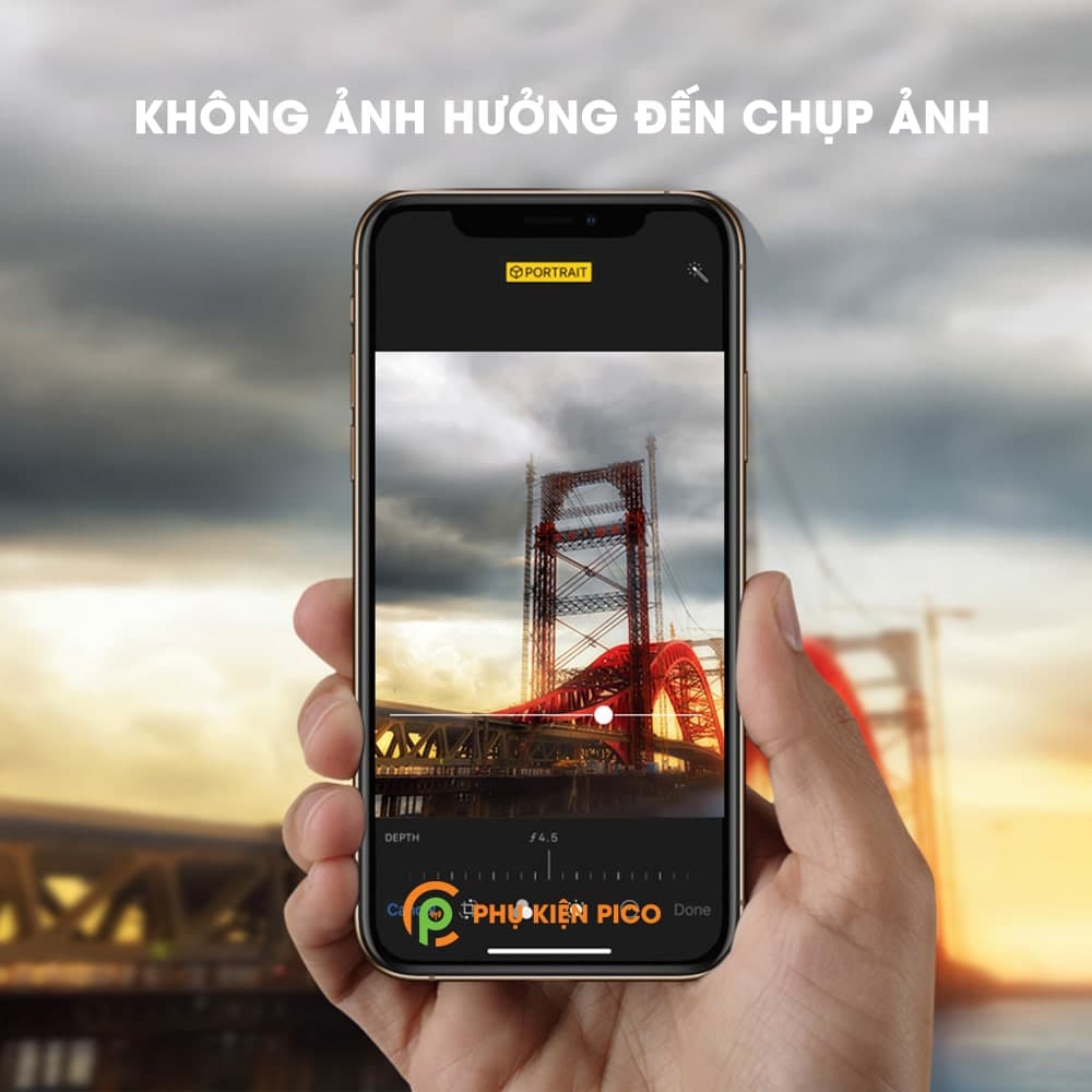 Khung nhôm bảo vệ camera Iphone 13 Mini chống trầy xước va đập - 4