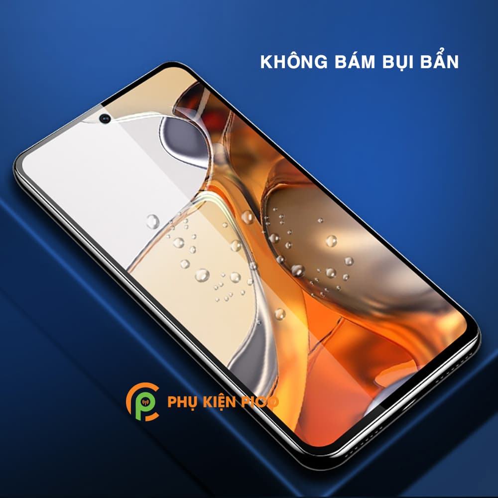 Dán màn hình Xiaomi 11T full màn hình vân mờ chống bám vân tay - 6