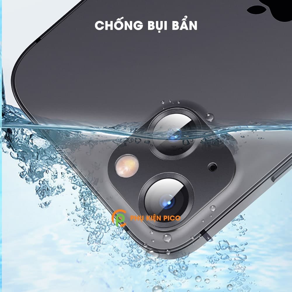 Khung nhôm bảo vệ camera Iphone 13 kèm kính cường lực, chống trầy xước va đập - 4