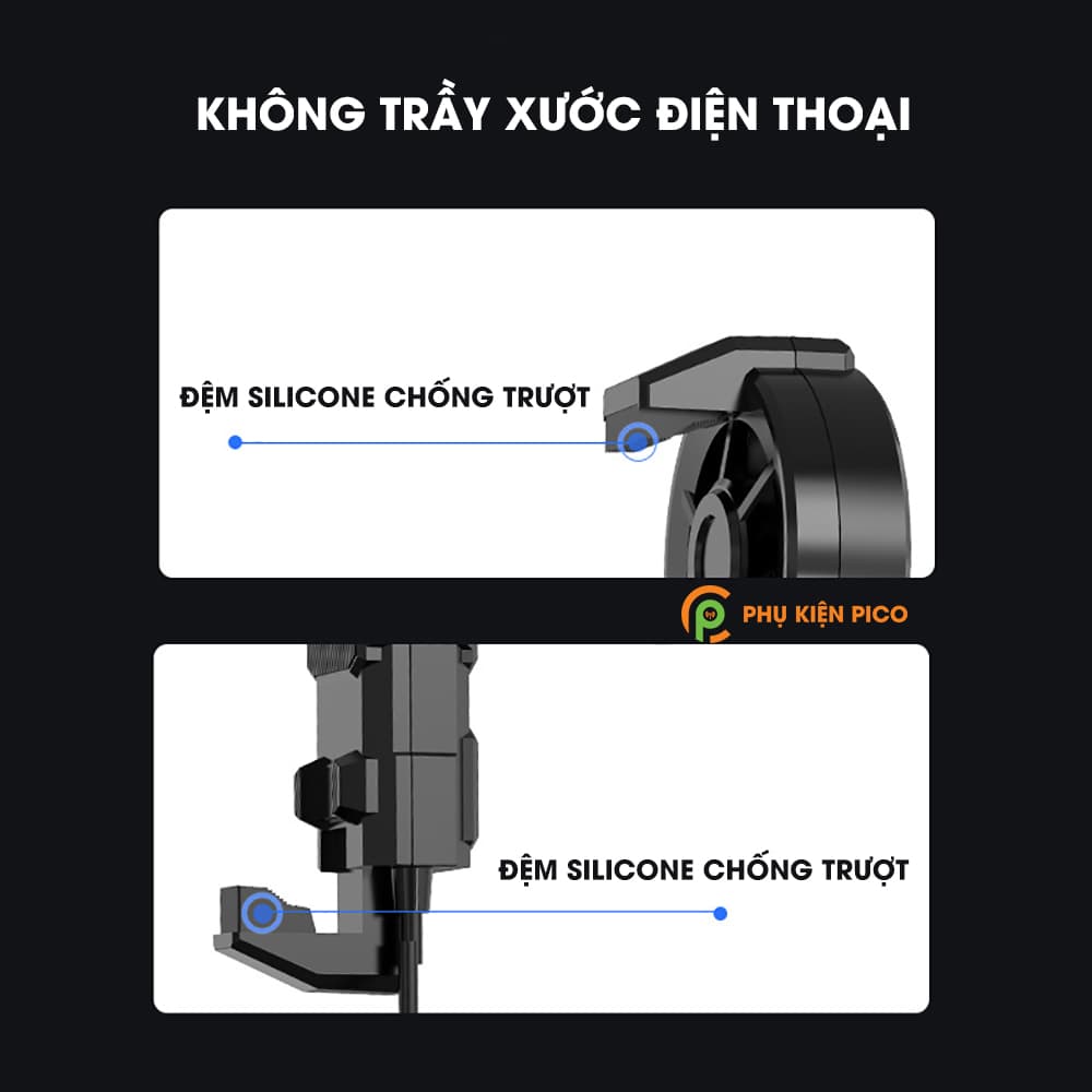 Quạt tản nhiệt điện thoại chính hãng Memo FL06 quạt tản nhiệt gaming nhỏ gọn nhẹ kết nối usb - 6