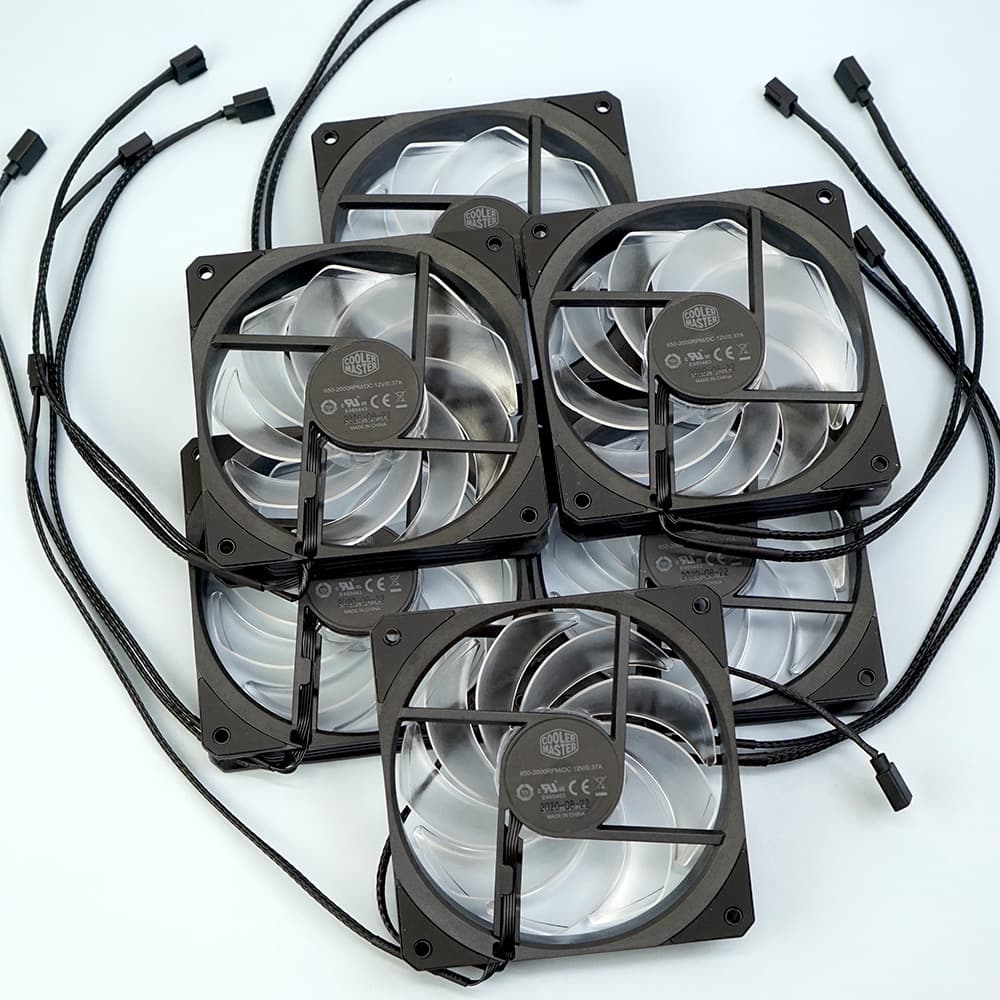 Quạt fan case 12cm Cooler Master SF120R RGB - Fan Cooler Master Masterfan SF120R RGB (tách hộp) - 6