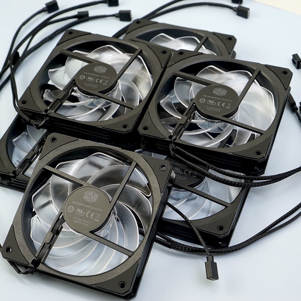 Quạt fan case 12cm Cooler Master SF120R RGB - Fan Cooler Master Masterfan SF120R RGB (tách hộp) - 5