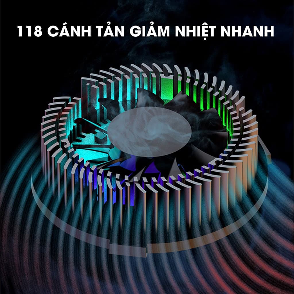 Quạt tản nhiệt điện thoại sò lạnh từ tính X12 công suất 10W Led RGB Gaming hỗ trợ tăng FPS Game Mobile Liên Quân Pubg FF - 5