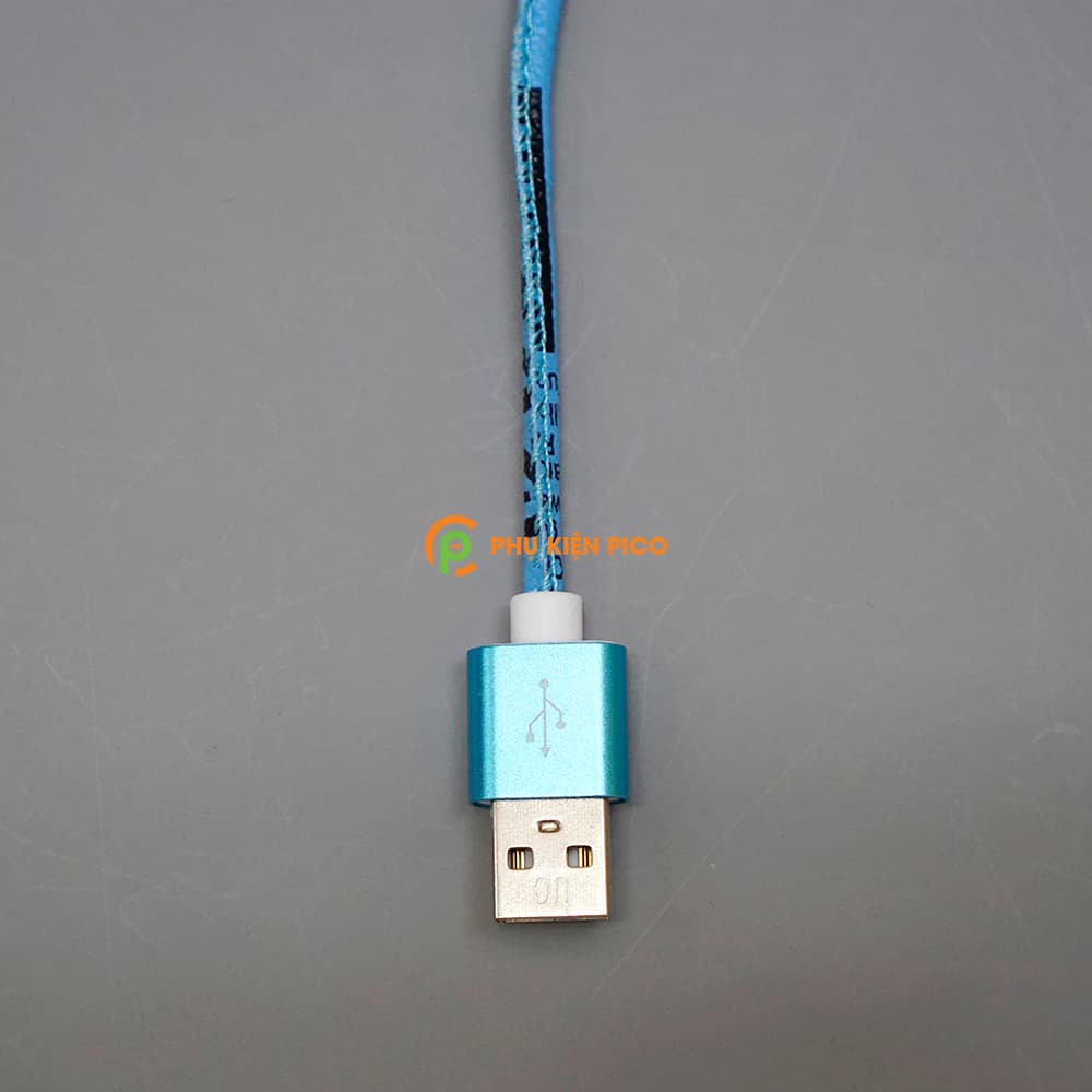Cáp sạc nhanh iPhone bọc dù 1m Pnsen - Cáp sạc nhanh Micro Usb sạc nhanh 2A truyền dữ liệu - 7