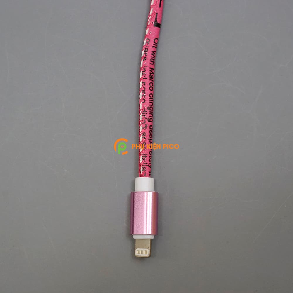 Cáp sạc nhanh iPhone bọc dù 1m Pnsen - Cáp sạc nhanh Micro Usb sạc nhanh 2A truyền dữ liệu - 10
