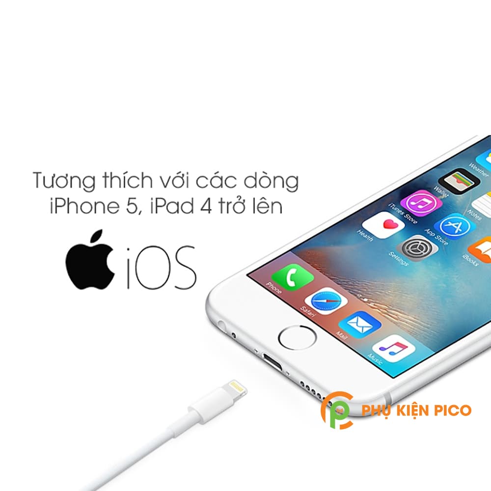 Cáp sạc nhanh iphone 6 /6s /7Plus /8Plus /XSMAX /11PROMAX /X /XS /11Pro - 5