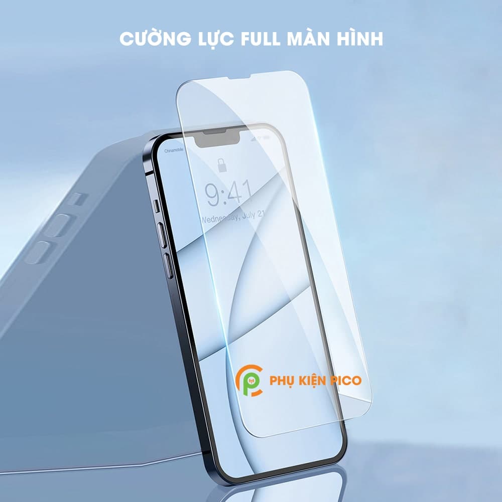 Kính cường lực iPhone 13 Mini trong suốt full màn hình chính hãng GOR - 3