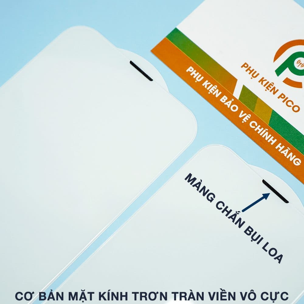 Kính cường lực iPhone 13 Mini trong suốt full màn hình có màng bảo vệ loa - 3