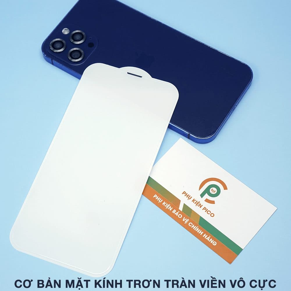 Kính cường lực iPhone 13 Pro trong suốt full màn hình có màng bảo vệ loa - 4
