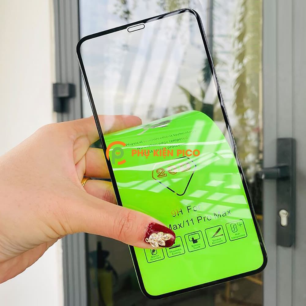 Kính cường lực Iphone 7 Plus / 8 Plus / X / Xs / Xs Max / 11 / 11 Pro / 11 Pro Max full màn hình 20D siêu chống xước - 4