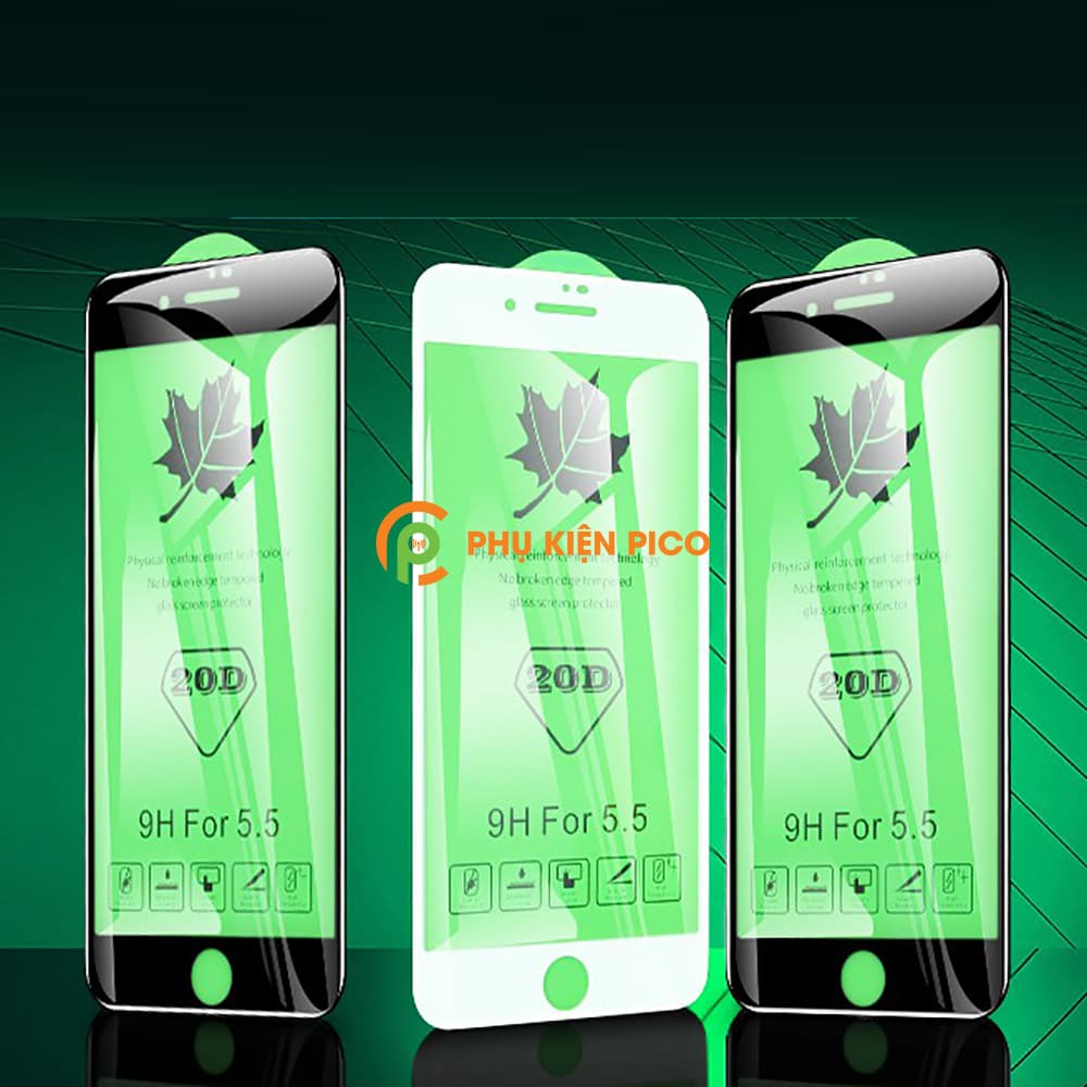 Kính cường lực Iphone 7 Plus / 8 Plus / X / Xs / Xs Max / 11 / 11 Pro / 11 Pro Max full màn hình 20D siêu chống xước - 9