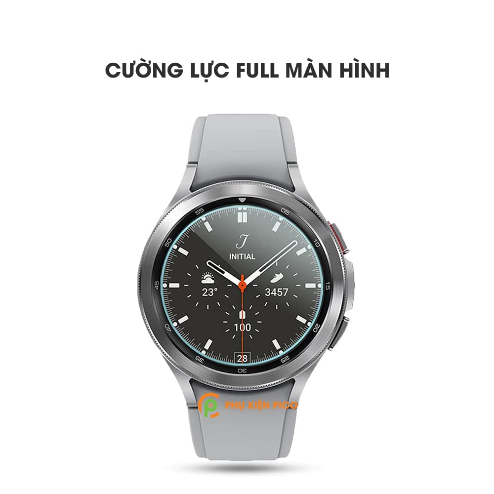 Cường lực đồng hồ Samsung Galaxy Watch 4 Classic 46mm full màn hình - 5