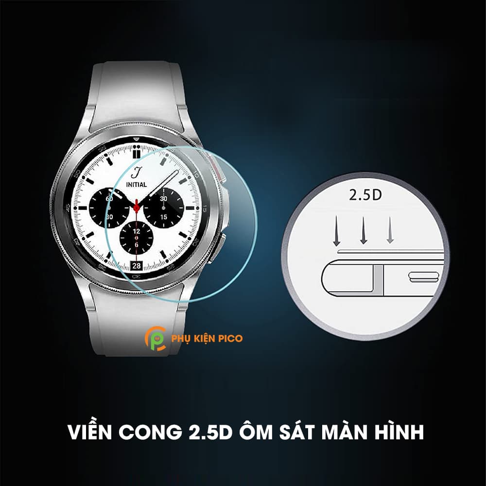 Cường lực đồng hồ Samsung Galaxy Watch 4 Classic 46mm full màn hình - 3