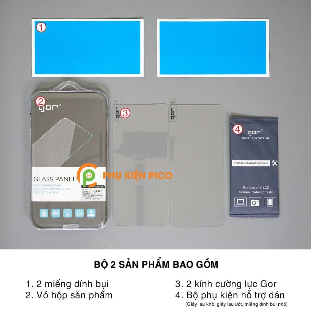 Kính cường lực Xiaomi 11T Pro full màn hình chính hãng Gor - 2