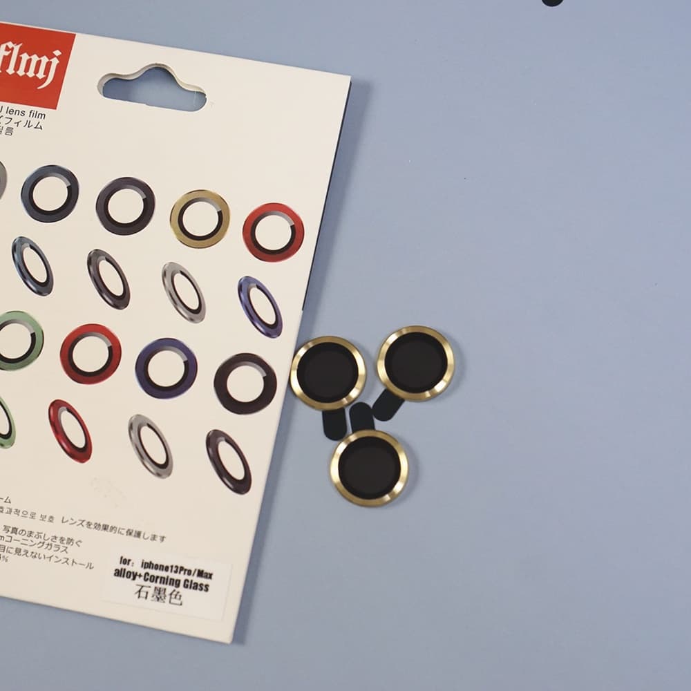 Cường lực mắt Camera Iphone 13 Pro Max kim loại siêu cứng - 3