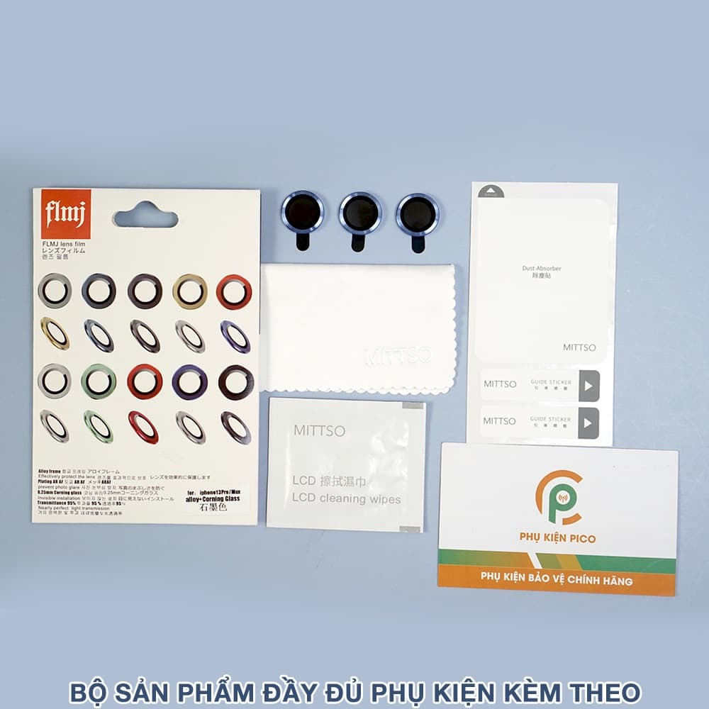 Cường lực mắt Camera Iphone 13 Pro Max kim loại siêu cứng - 2