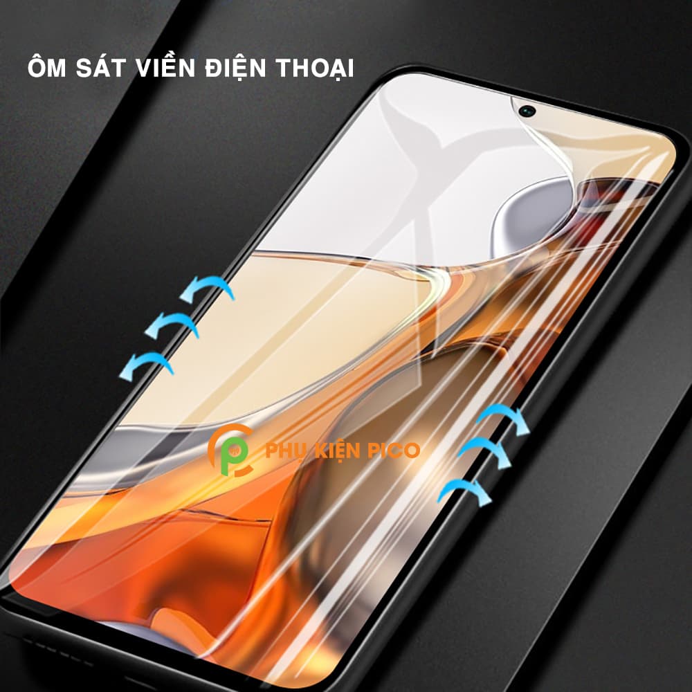 Dán màn hình Xiaomi 11T full màn dẻo trong suốt PPF tự phục hồi vết xước - 3