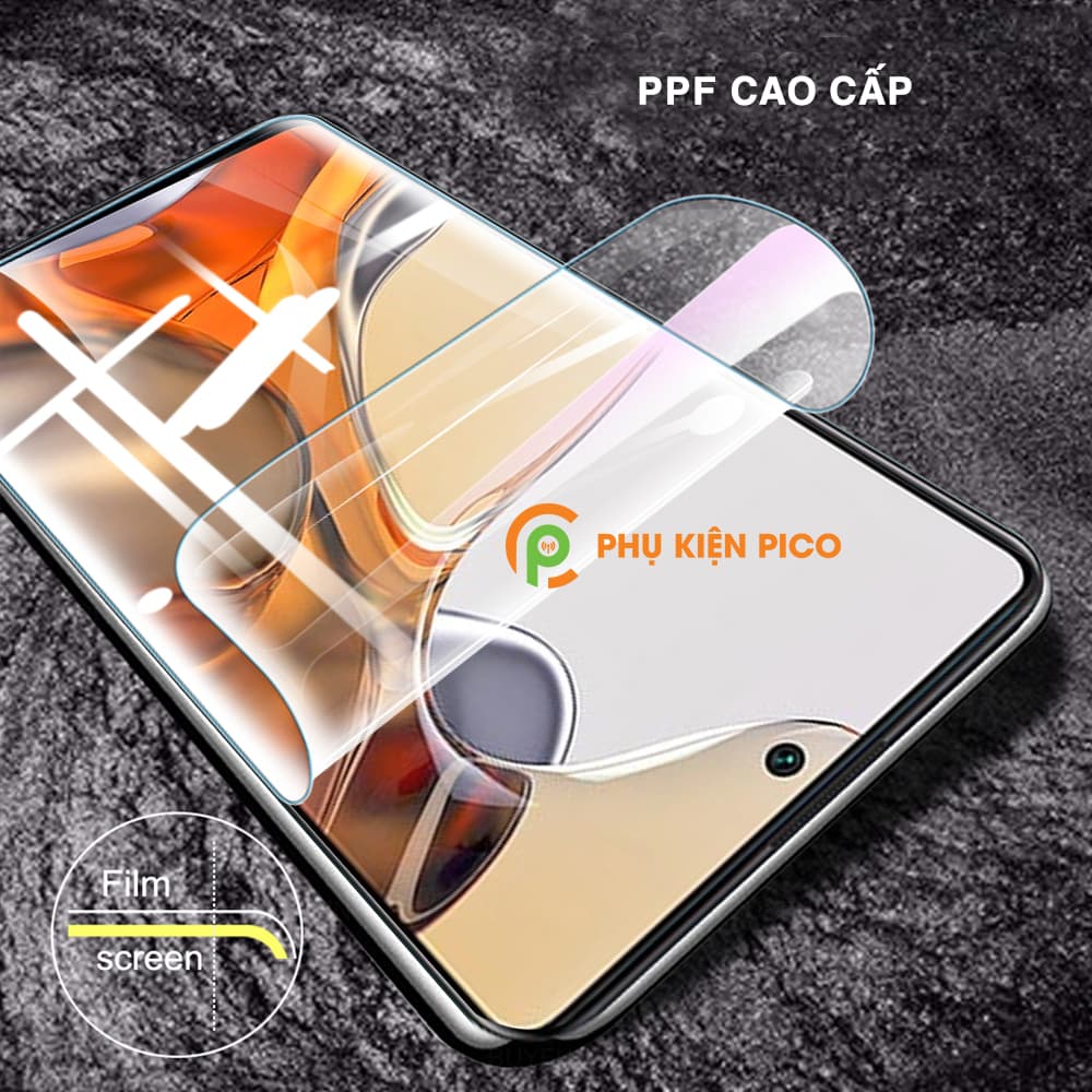 Dán màn hình Xiaomi 11T Pro full màn hình vân mờ chống bám vân tay - 7