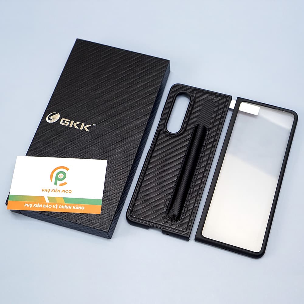 Ốp lưng Samsung Galaxy Z Fold 3 360 độ có kính cường lực hỗ trợ Spen - 4