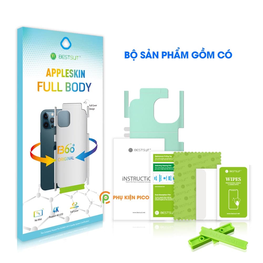 Dán lưng Iphone 13 Mini PPF cao cấp dẻo vân mờ dán full mặt lưng và viền - 4