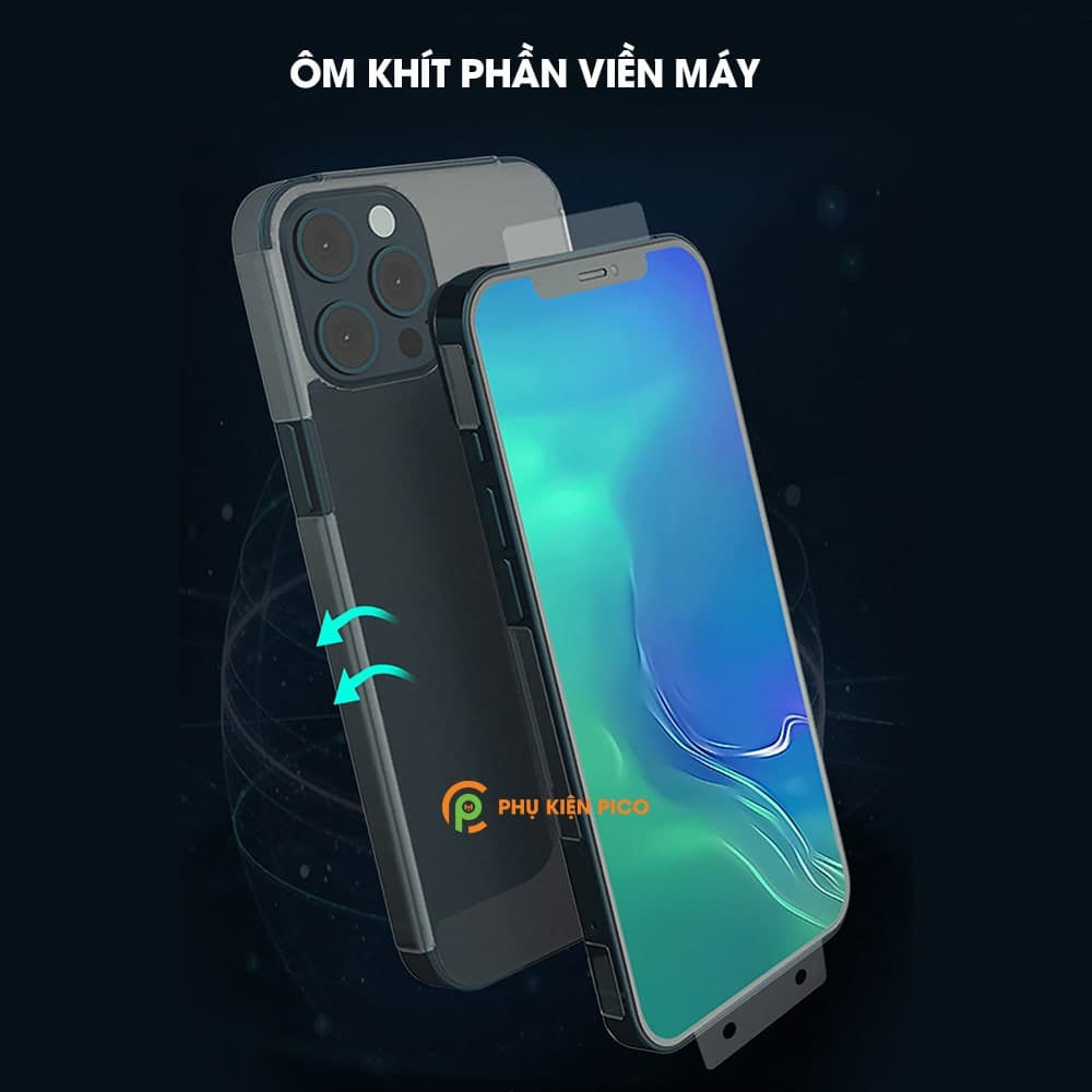 Dán lưng Iphone 13 Pro PPF cao cấp dẻo vân mờ dán full mặt lưng và viền - 4