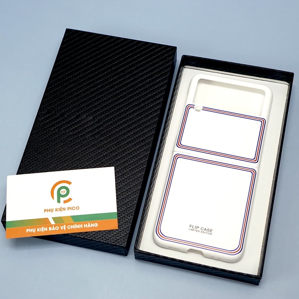 Ốp lưng Samsung Galaxy Z Flip 3 5G Cao Cấp Thom Browne Limited Edition - 3
