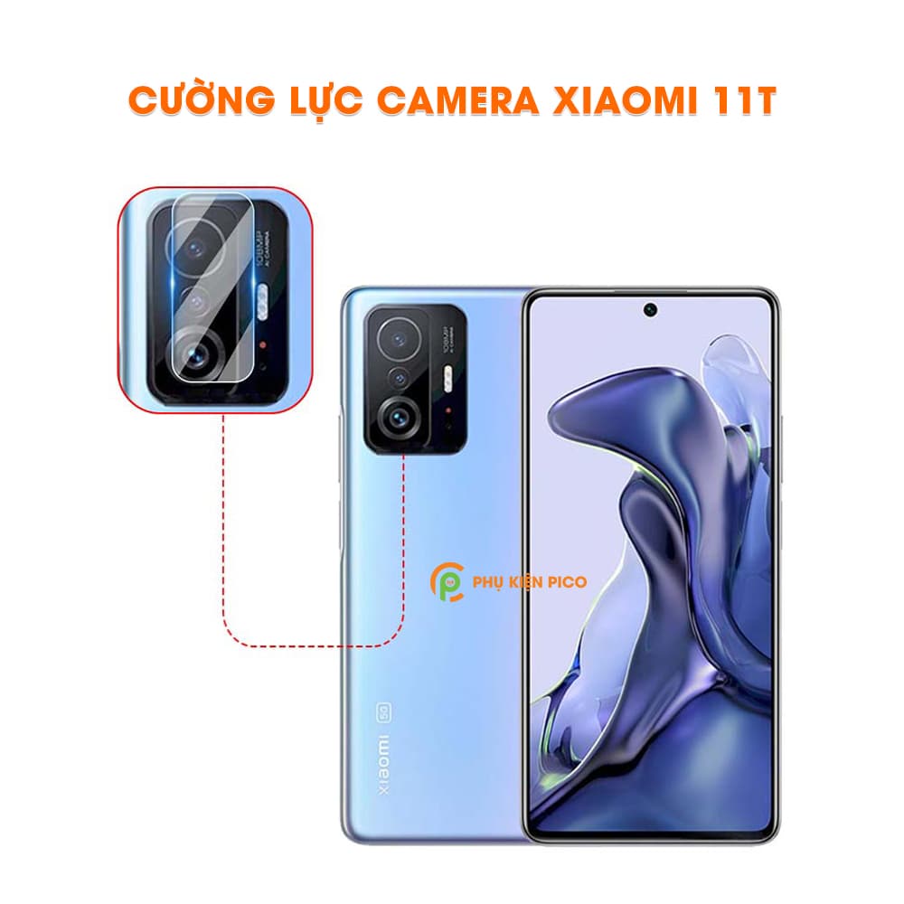 Cường lực camera Xiaomi 11T trong suốt độ cứng 9H - 2