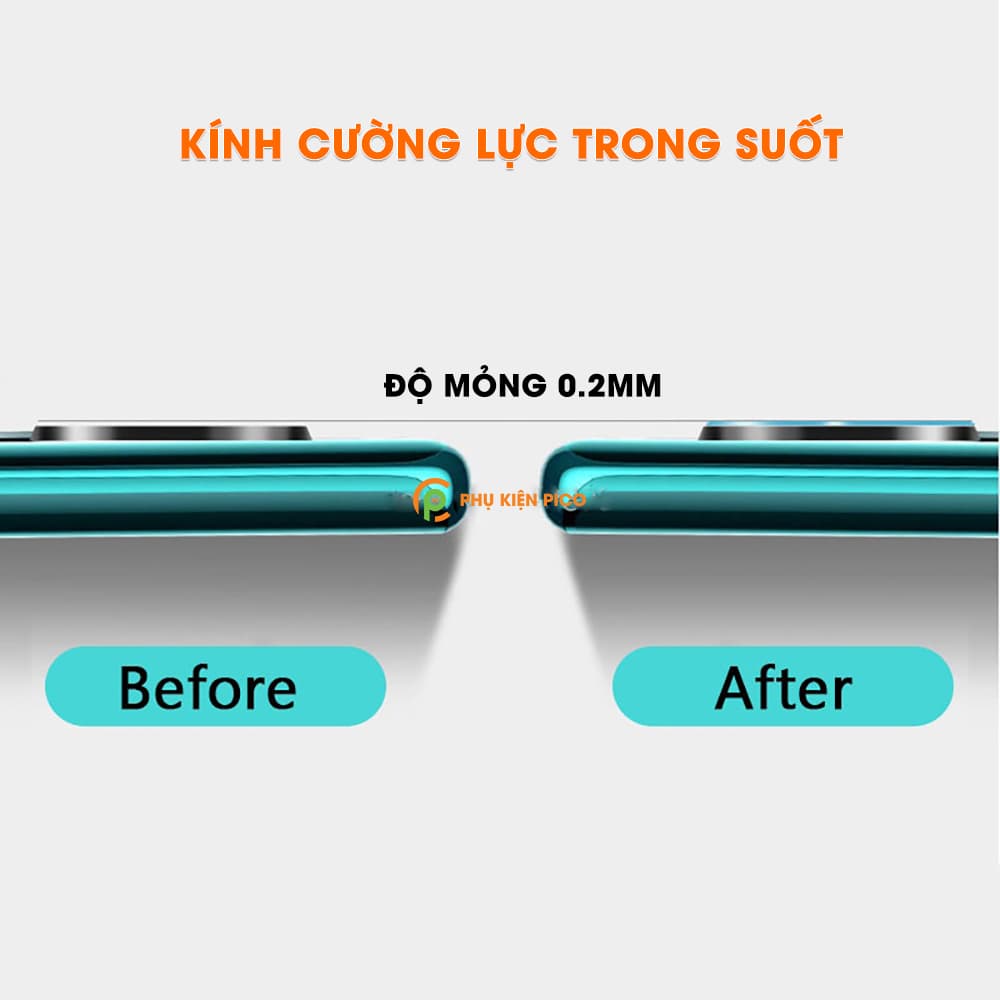 Cường lực camera Xiaomi 11T Pro trong suốt độ cứng 9H - 5