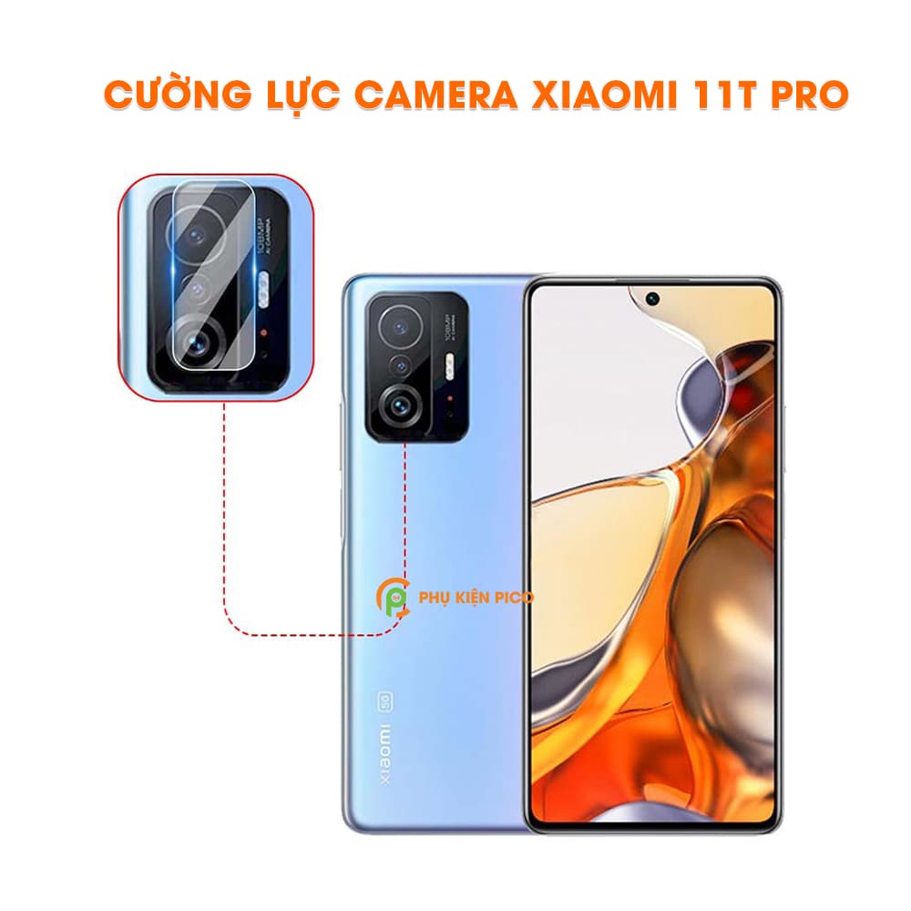 Cường lực camera Xiaomi 11T Pro trong suốt độ cứng 9H - 2