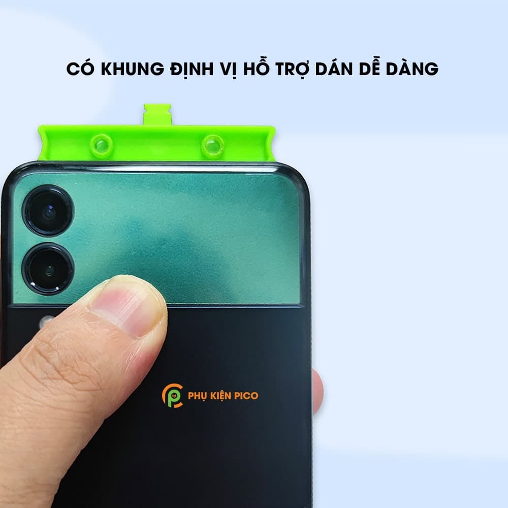 Dán màn hình và dán lưng Samsung Galaxy Z Flip 3 5G 360 độ full 2 mặt trước sau - 7