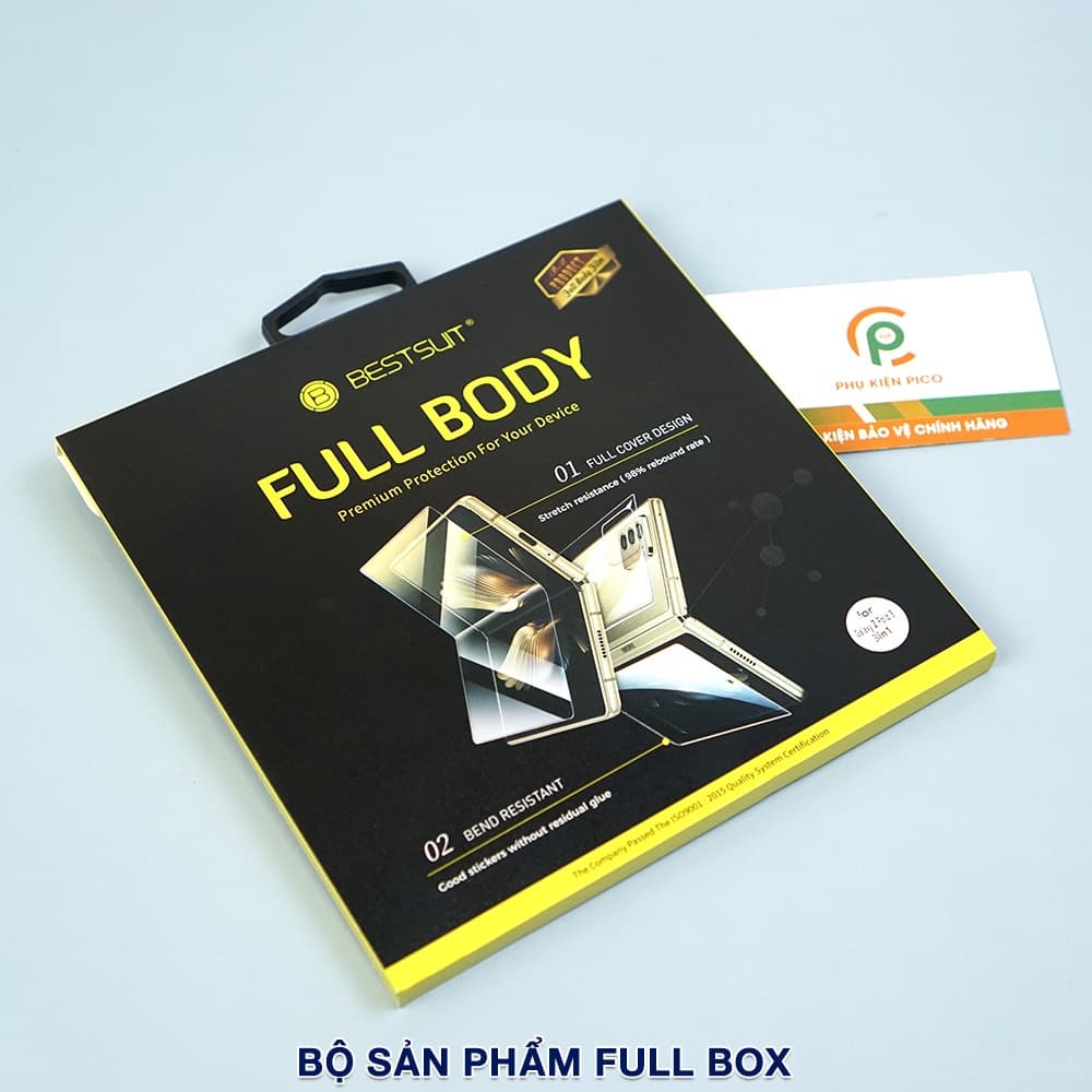 Dán màn hình và dán lưng Samsung Galaxy Z Fold 3 360 độ full 2 mặt trước sau - 3