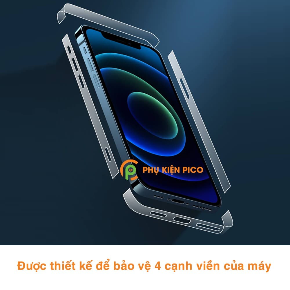 Dán viền Iphone 11 Pro PPF cao cấp tự phục hồi vết xước dẻo trong suốt - 4