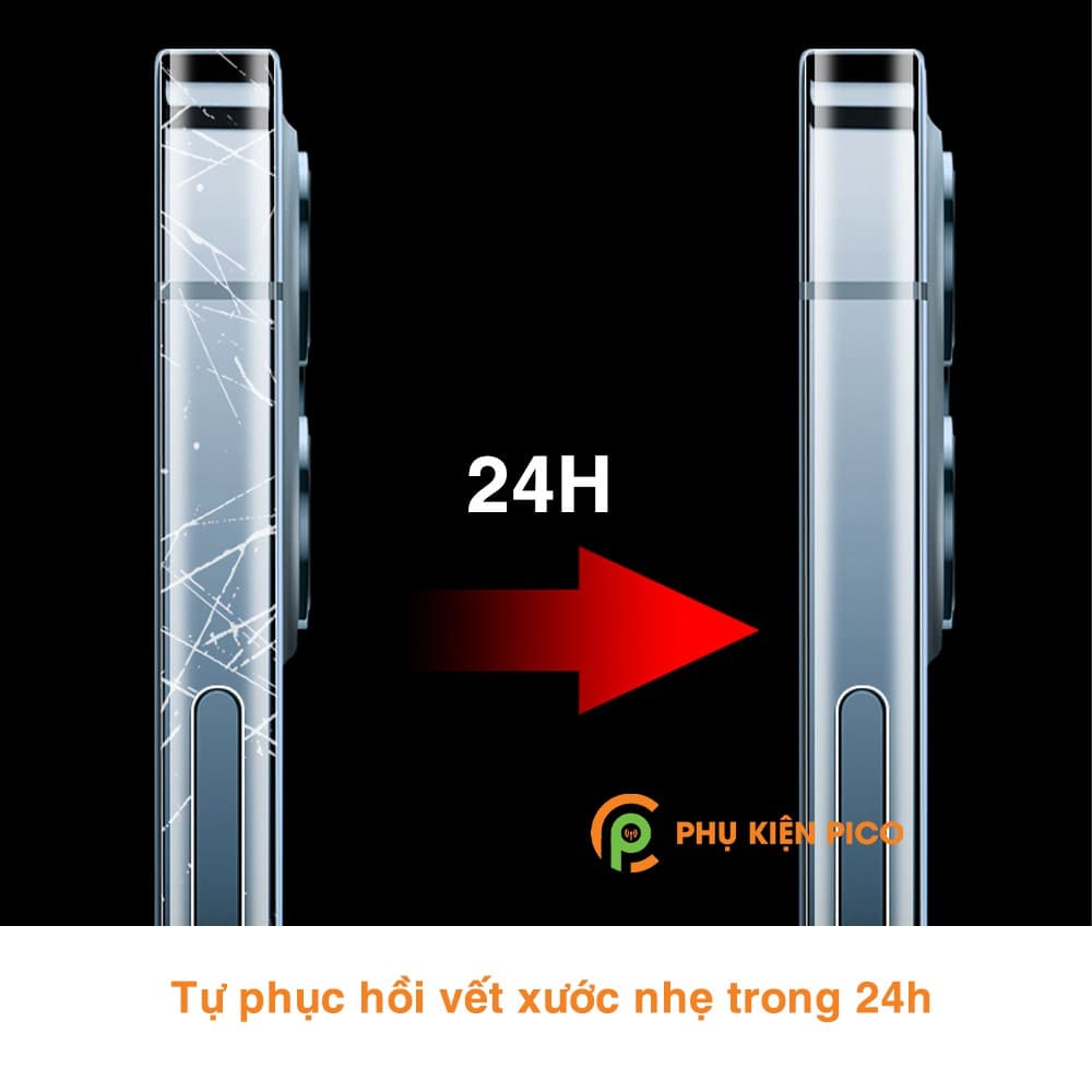Dán viền Iphone 12 Pro PPF cao cấp tự phục hồi vết xước dẻo trong suốt - 5