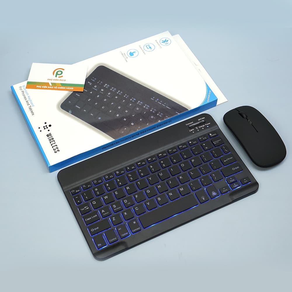 Bàn phím và Chuột không dây Bluetooth thích hợp cho điện thoại máy tính bảng Laptop Smart Tivi - 2