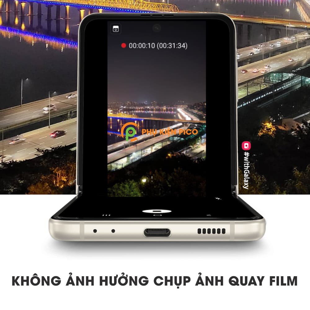 Dán camera Samsung Galaxy Z Flip 3 full cả camera và màn hình phụ - 3