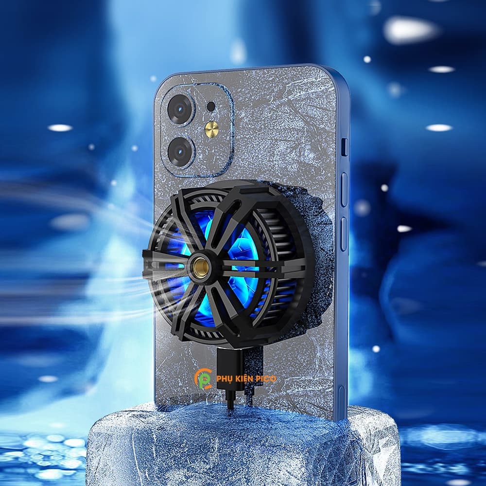 Quạt tản nhiệt điện thoại X13 sò lạnh tích hợp sạc không dây Magsafe 15W - 11