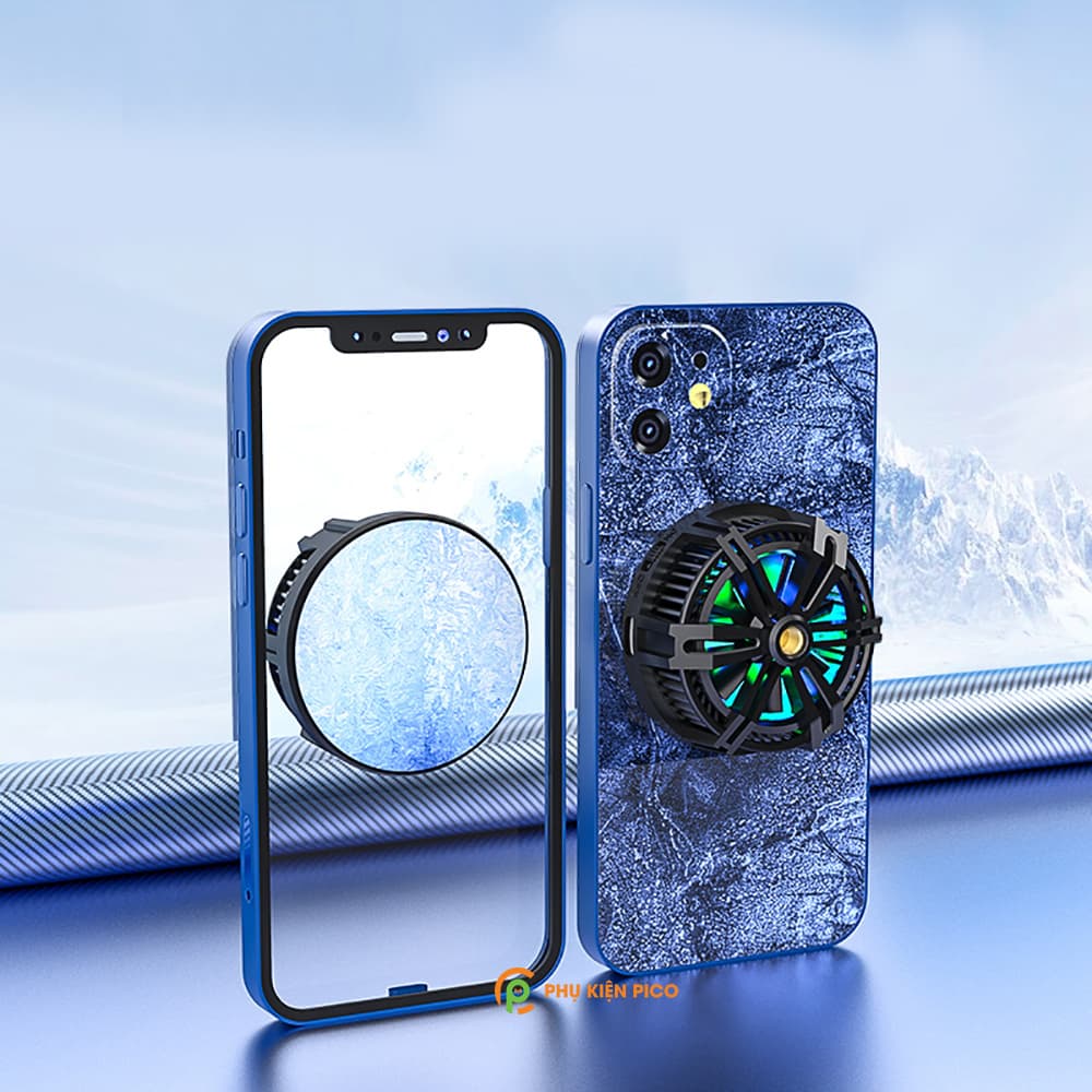 Quạt tản nhiệt điện thoại X13 sò lạnh tích hợp sạc không dây Magsafe 15W - 6