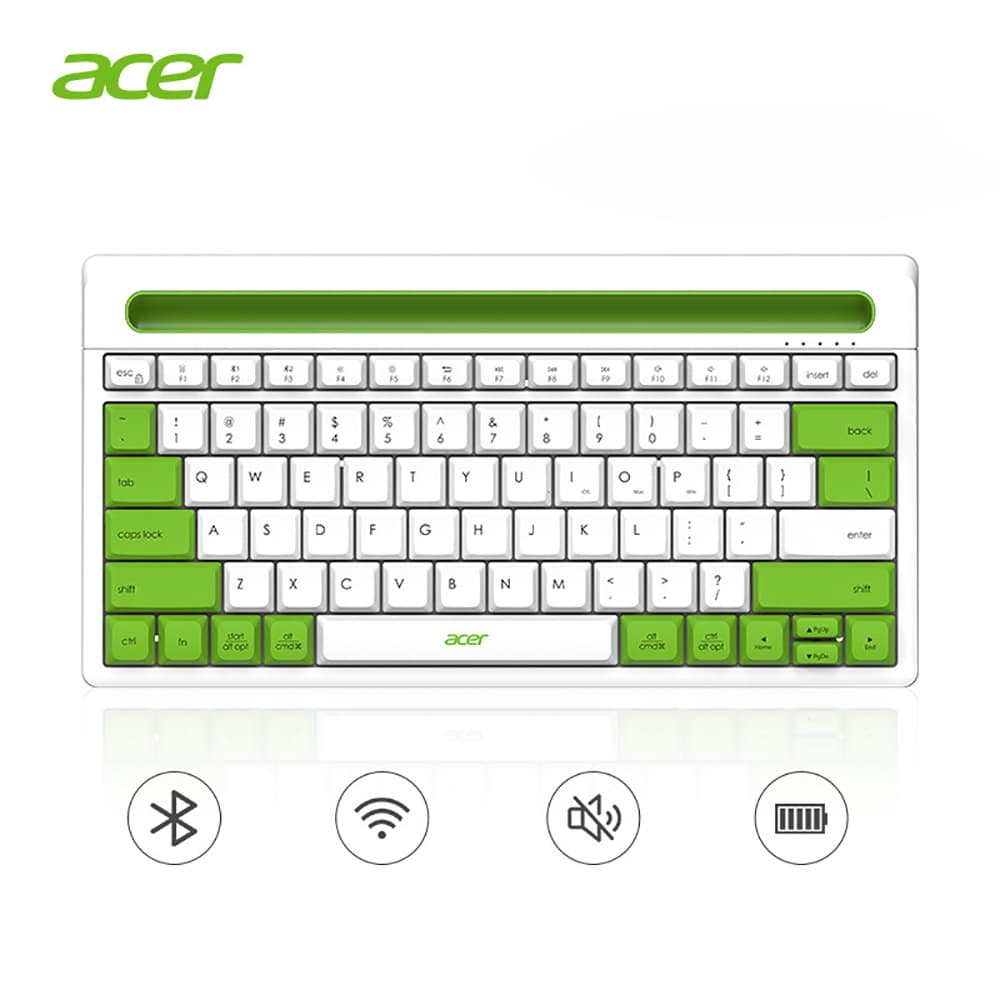 Bàn phím không dây - Bàn phím bluetooth Ipad / Mipad 5 / Bàn phím Máy tính bảng chính hãng Acer - 4