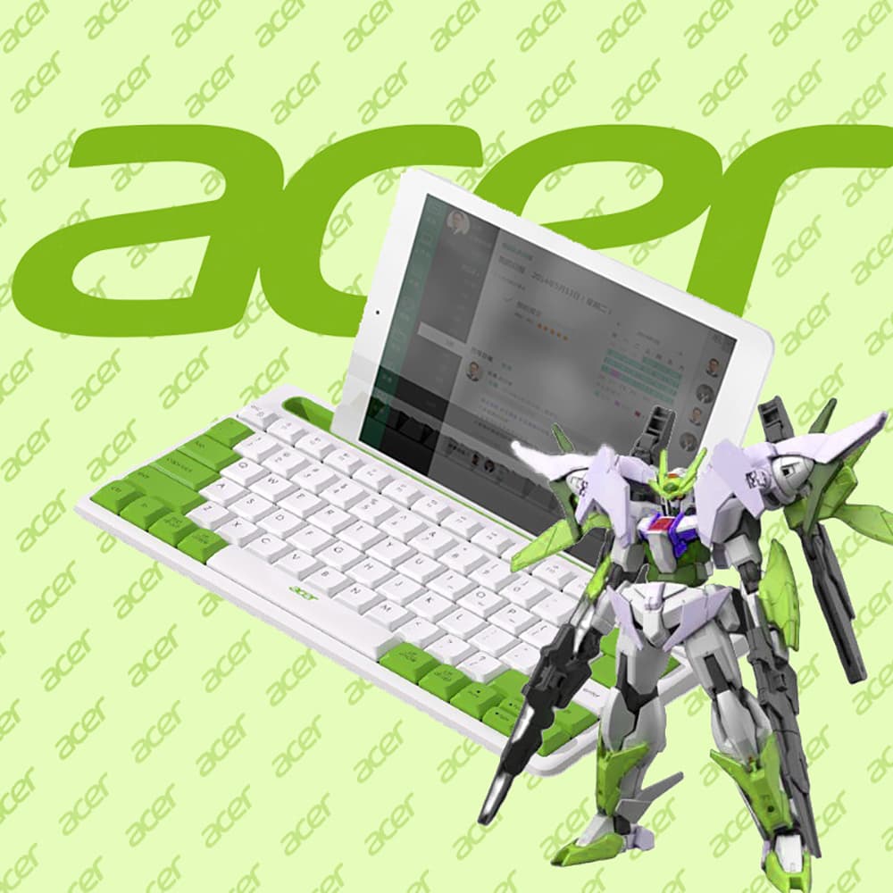 Bàn phím không dây - Bàn phím bluetooth Ipad / Mipad 5 / Bàn phím Máy tính bảng chính hãng Acer - 3