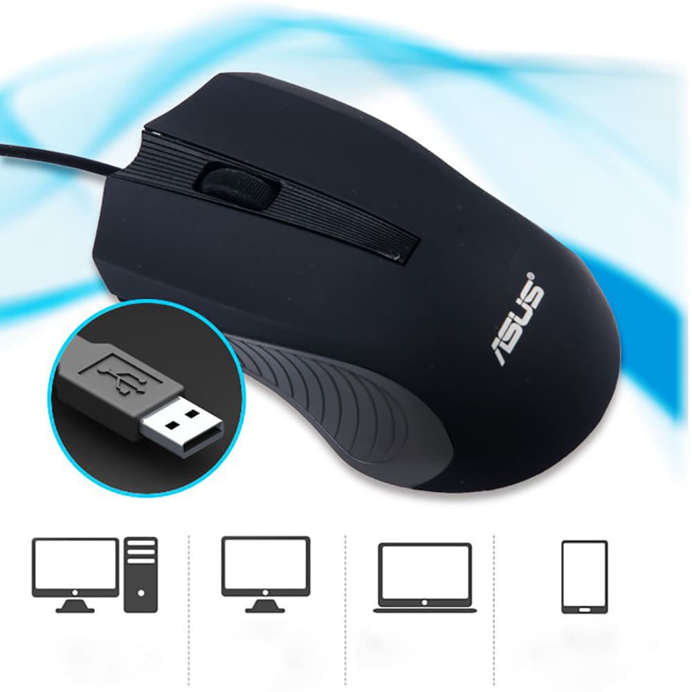Chuột có dây Asus chính hãng - Chuột Laptop Asus có dây văn phòng - 3