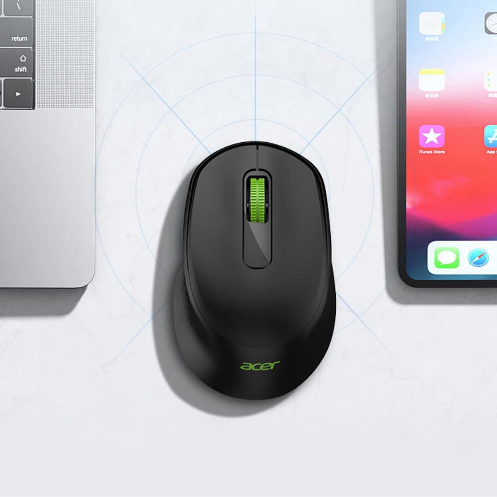 Chuột không dây Laptop Acer chính hãng cao cấp - Chuột không dây Bluetooth văn phòng chính hãng Acer - 12