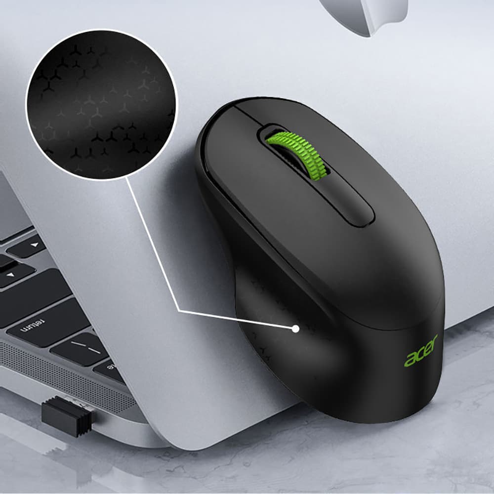 Chuột không dây Laptop Acer chính hãng cao cấp - Chuột không dây Bluetooth văn phòng chính hãng Acer - 8