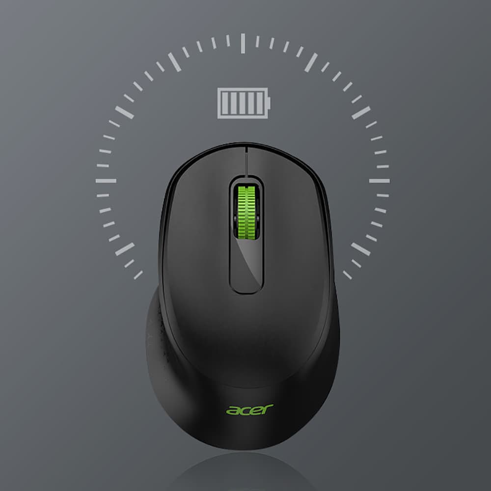 Chuột không dây Laptop Acer chính hãng cao cấp - Chuột không dây Bluetooth văn phòng chính hãng Acer - 6