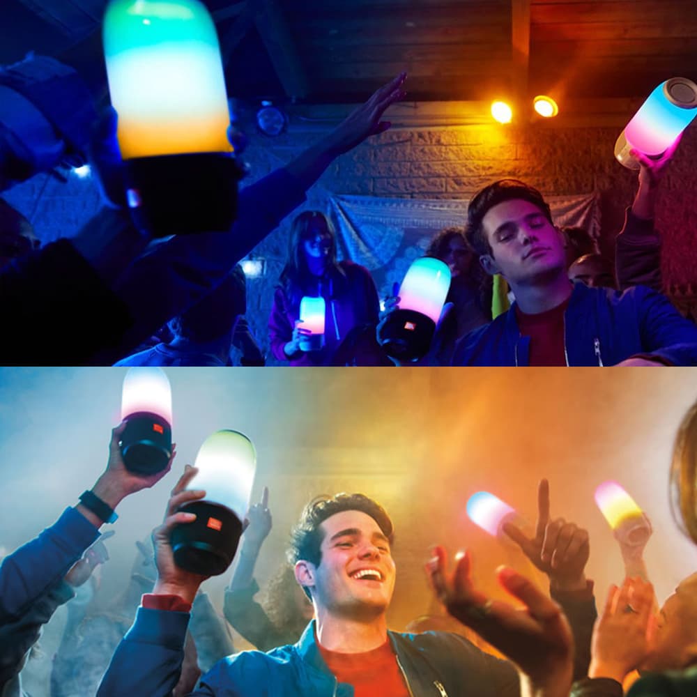 Loa di động bluetooth JBL Pulse 3 20W đèn led 360 độ - 2
