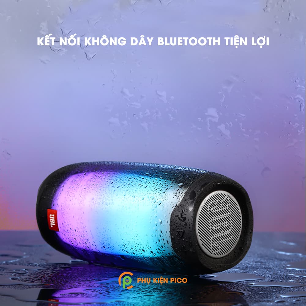Loa di động bluetooth JBL Pulse 4 20W đèn led 360 độ - 7