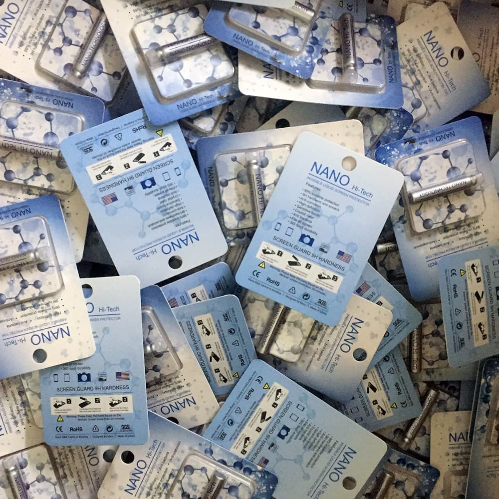 Chai nano Hi Tech phủ màn hình điện thoại - máy tính bảng - kính mắt - kính ô tô xe máy - 3