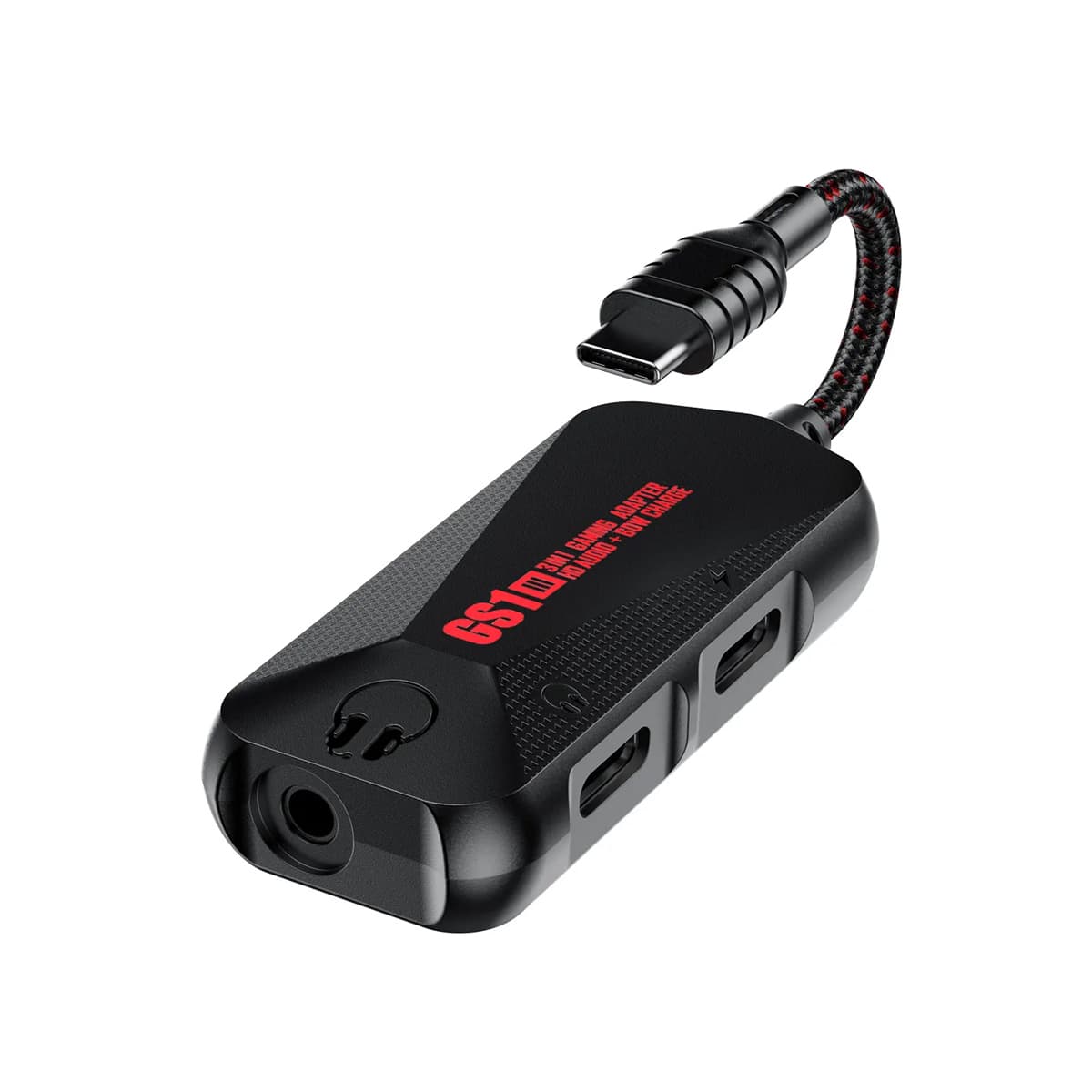 Cáp chia tai nghe và sạc Plextone GS1 type C 3 in 1 Cáp vừa sạc vừa nghe nhạc iPad Pro, Macbook Pro và điện thoại - 2