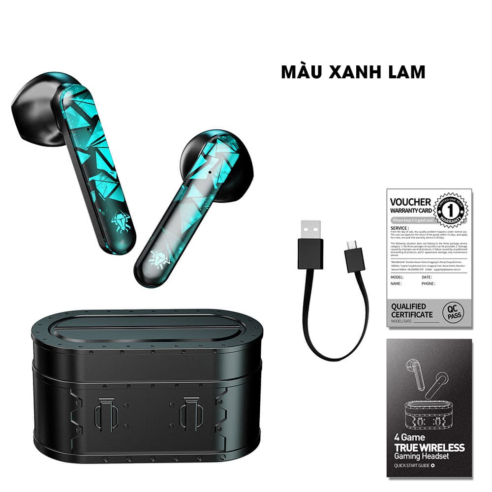 Tai nghe bluetooth PLEXTON 4game 2021 - Tai nghe bluetooth gaming độ trễ thấp - Tai nghe không dây gaming - 7