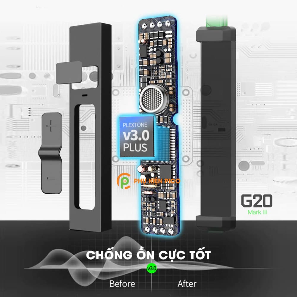 Tai nghe gaming có mic rời Plextone G20 - Tai nghe gaming có dây G20 Plextone chính hãng - 14